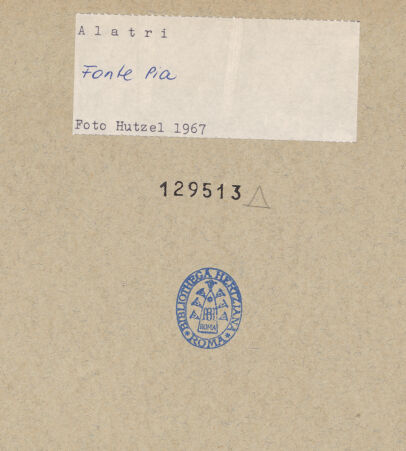 Rückseite von bh129513_recto