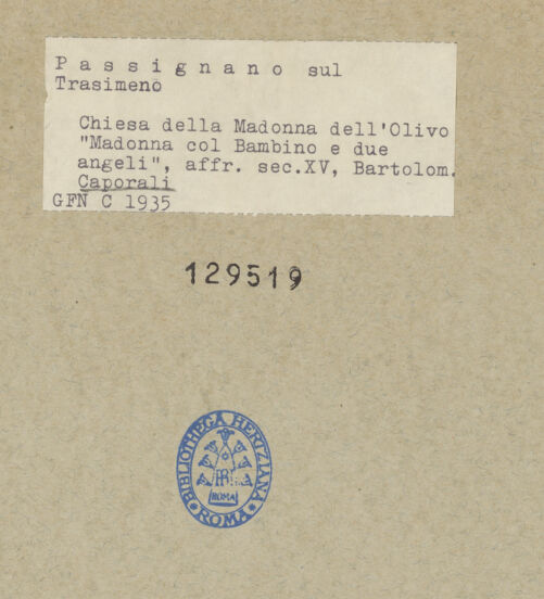 Rückseite von bh129519_recto