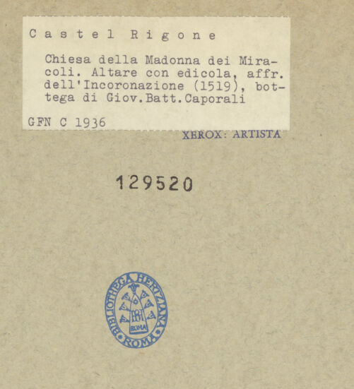 Rückseite von bh129520_recto