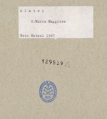 Rückseite von bh129539_recto