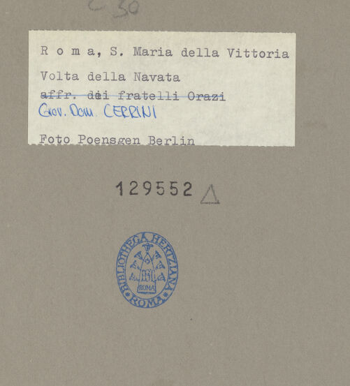 Rückseite von bh129552_recto