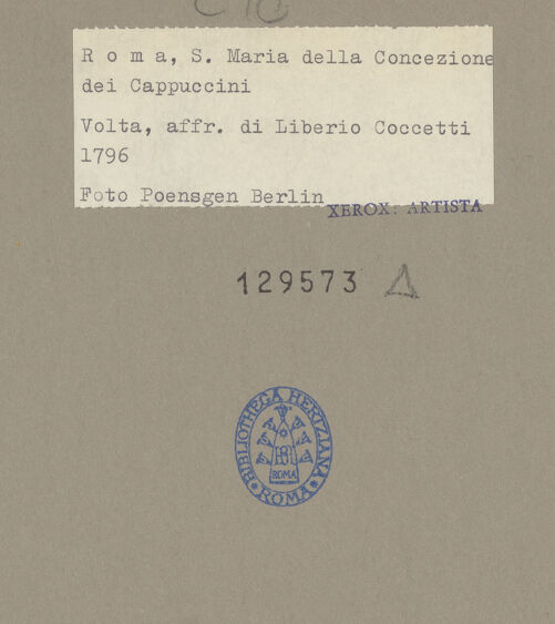 Rückseite von bh129573_recto