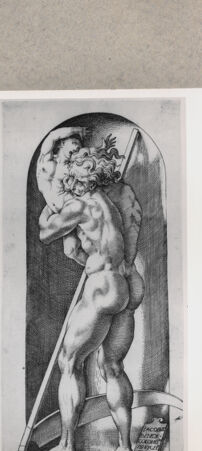 Rückseite von  [http://creativecommons.org/publicdomain/mark/1.0/] ... - , bh129696. Foto.