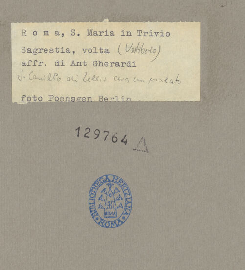 Rückseite von bh129764_recto