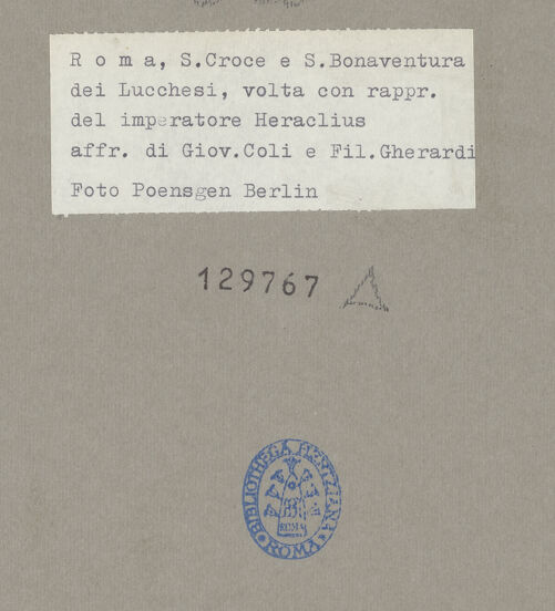 Rückseite von bh129767_recto