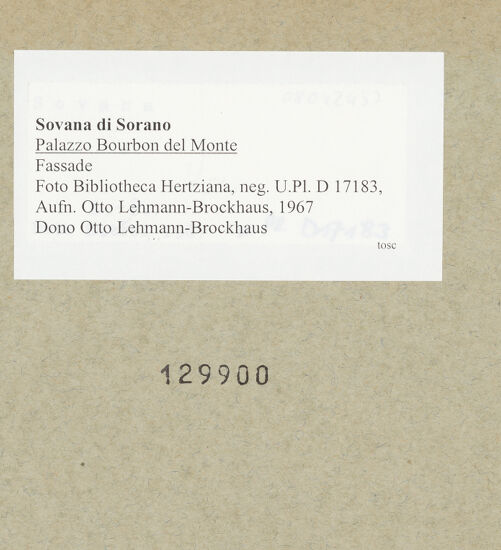 Rückseite von bh129900_recto