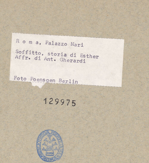 Rückseite von bh129975_recto