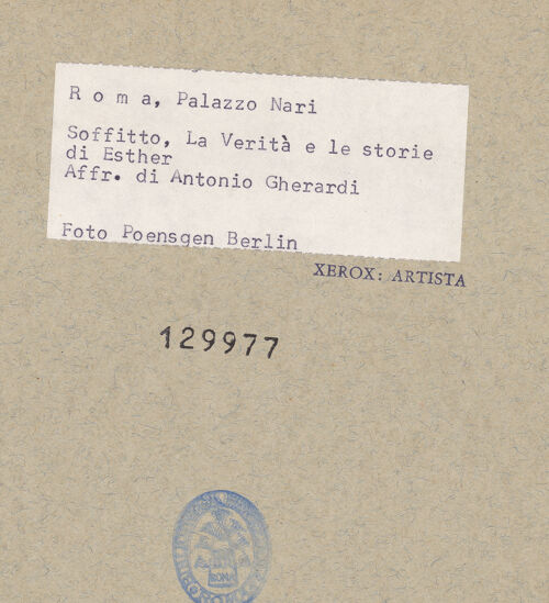 Rückseite von bh129977_recto