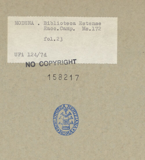 Rückseite von bh131507_recto