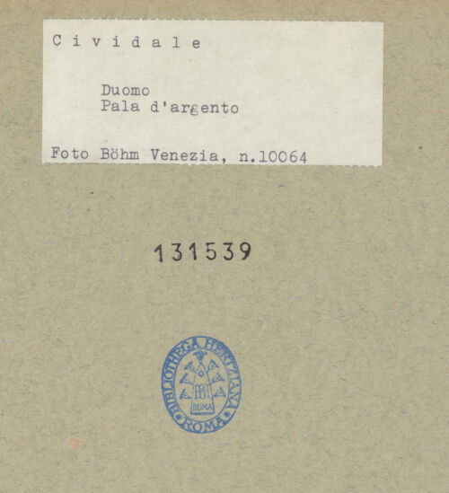 Rückseite von Böhm [https://www.deutsche-digitale-bibliothek.de/content/lizenzen/rv-ez/] Pala di Pellegrino II / Madonna zwischen Engeln, Heiligen und Stifter - Gesamtansicht, bh131539_recto. Foto: Böhm, Osvaldo.