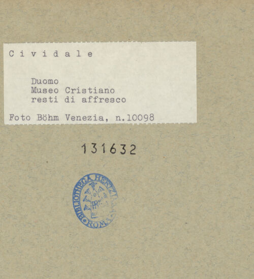 Rückseite von Böhm [https://www.deutsche-digitale-bibliothek.de/content/lizenzen/rv-ez/] Nackte bekleiden als eines der Werke der Barmherzigkeit - Gesamtansicht, bh131632_recto. Foto: Böhm, Osvaldo.