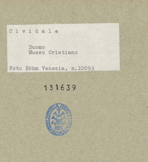 Rückseite von Böhm [https://www.deutsche-digitale-bibliothek.de/content/lizenzen/rv-ez/] Zwei Szenen aus dem Leben des heiligen Benedikt - Gesamtansicht, bh131639_recto. Foto: Böhm, Osvaldo.