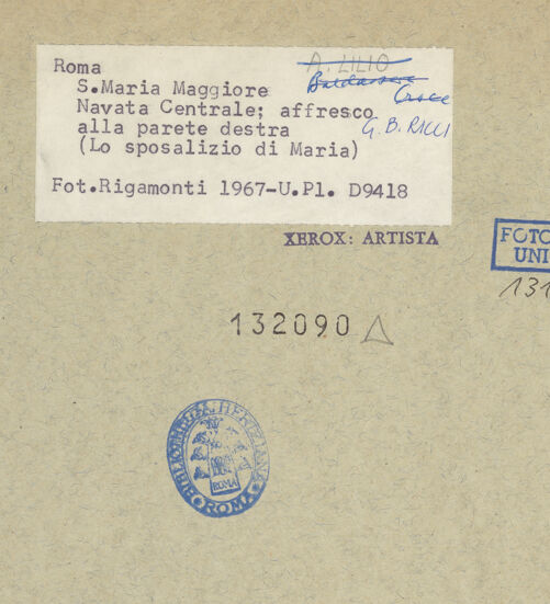 Rückseite von bh132090_recto