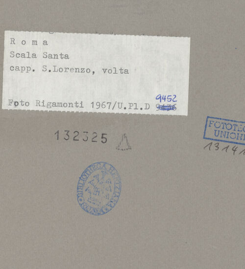 Rückseite von bh132325_recto