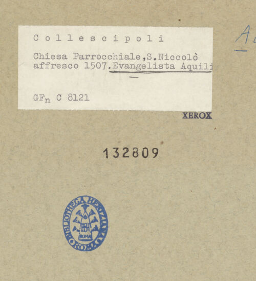 Rückseite von bh132809_recto