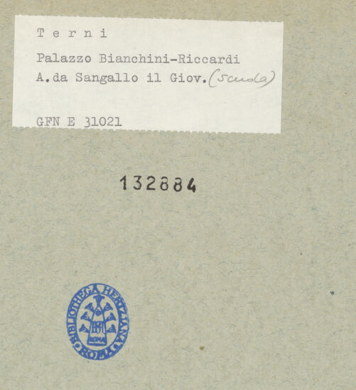 Rückseite von bh132884_recto