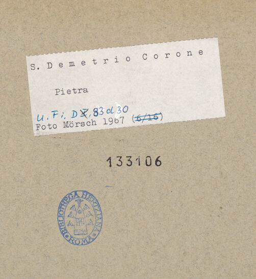 Rückseite von bh133106_recto