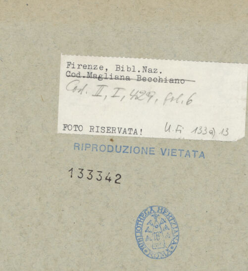 Rückseite von bh133342_recto