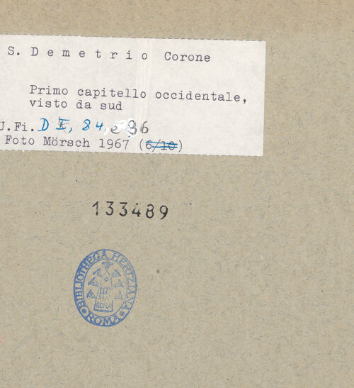 Rückseite von bh133489_recto