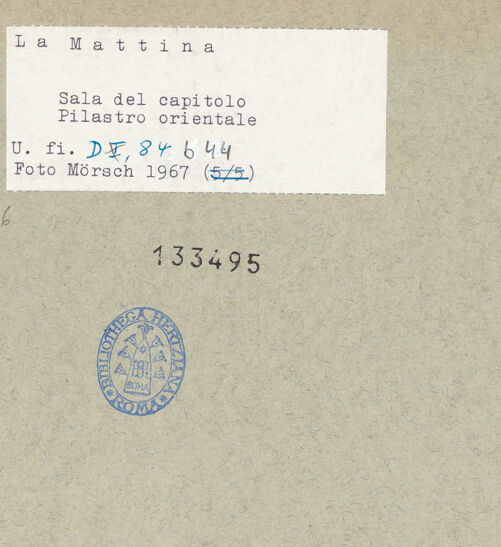 Rückseite von bh133495_recto