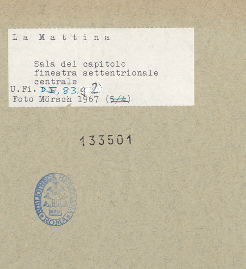 Rückseite von bh133501_recto