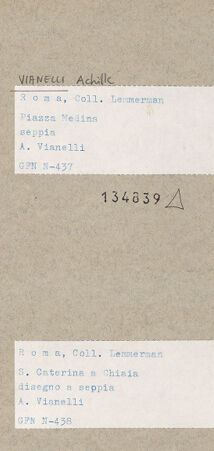 Rückseite von ICCD [https://rightsstatements.org/page/CNE/1.0/] Veduten: Neapel und PozzuoliAnsicht von Neapel Richtung Osten - , bh134840_recto. Foto.