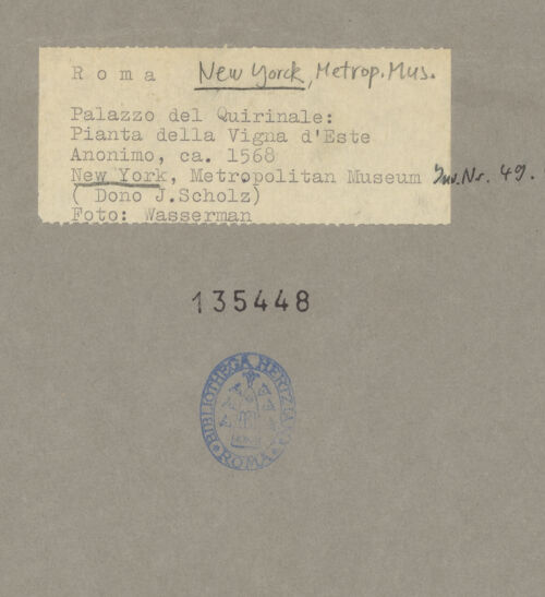 Rückseite von bh135448_recto