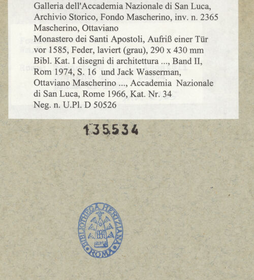 Rückseite von bh135534_recto