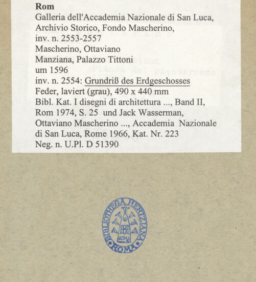 Rückseite von bh135540_recto