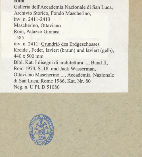 Rückseite von bh135580_recto