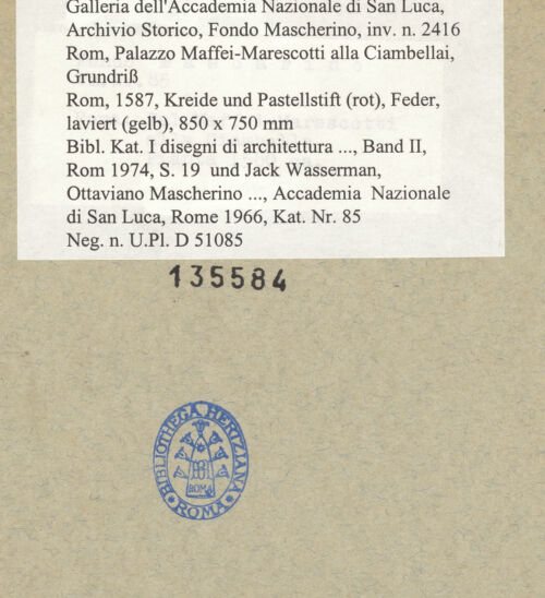 Rückseite von bh135584_recto