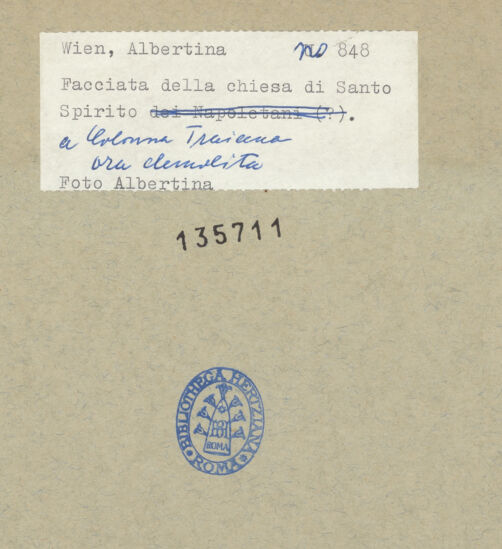 Rückseite von bh135711_recto