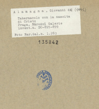 Rückseite von bh135842_recto