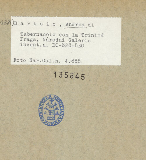 Rückseite von bh135845_recto