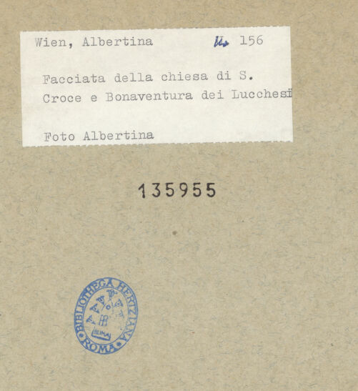 Rückseite von bh135955_recto