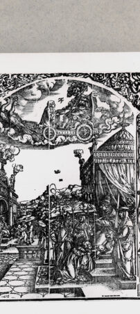 Rückseite von  [http://creativecommons.org/publicdomain/mark/1.0/] ... - , bh136511. Foto.