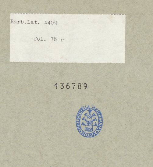 Rückseite von bh136789_recto