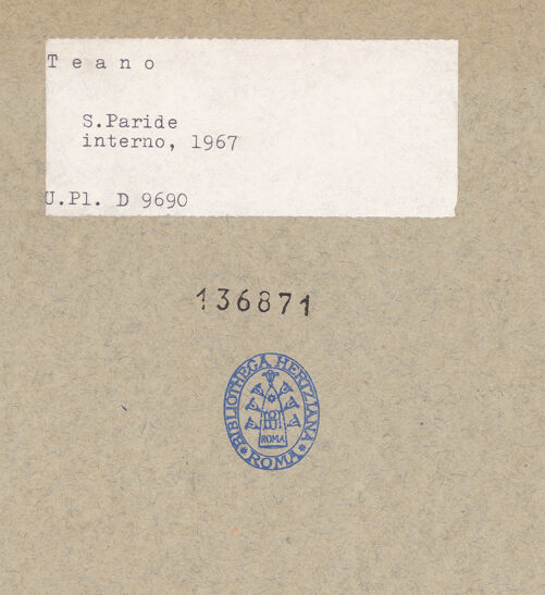 Rückseite von Bibliotheca Hertziana [https://www.deutsche-digitale-bibliothek.de/content/lizenzen/rv-fz/] San Paride - Blick zur Innenfassade, bh136871_recto. Foto.