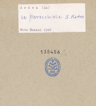 Rückseite von bh138456_recto