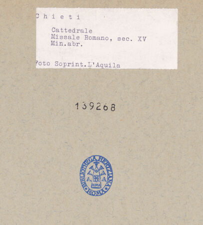 Rückseite von bh139268_recto