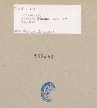 Rückseite von bh139269_recto