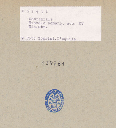 Rückseite von bh139281_recto