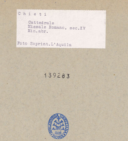 Rückseite von bh139283_recto