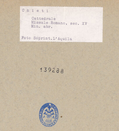 Rückseite von bh139288_recto