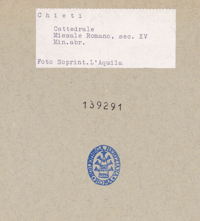 Rückseite von bh139291_recto