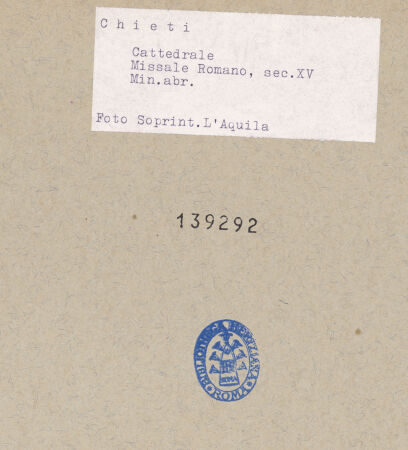 Rückseite von bh139292_recto