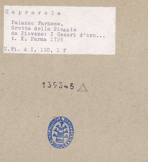 Rückseite von bh139345_recto