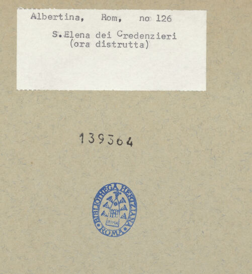 Rückseite von bh139364_recto