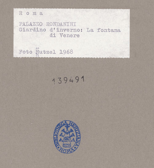 Rückseite von bh139491_recto