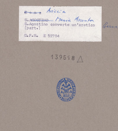 Rückseite von bh139518_recto